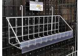 Цінникотримач для корзин 1300мм (прозорий)